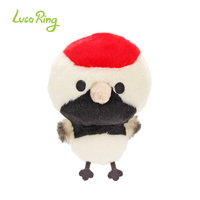 Llavero de Peluche de Pájaro de Simulación Personalizado, Colgante para Bolsa con Diseño de Animal, para Galería de Arte, Tienda, Fábrica, Mercado Global de Diseño OEM ODM Personalizado