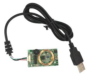 USB Reader โมดูล 125 KHz 13.56 MHz ความถี่ RFID เสาอากาศ