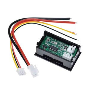 DC 0-100V 1A 10A 50A 100A Digital Voltmeter Ammeter Dual Display Voltage Detector Current Meter Panel Amp Volt Gauge 0.28Red Blu - Product Image 5