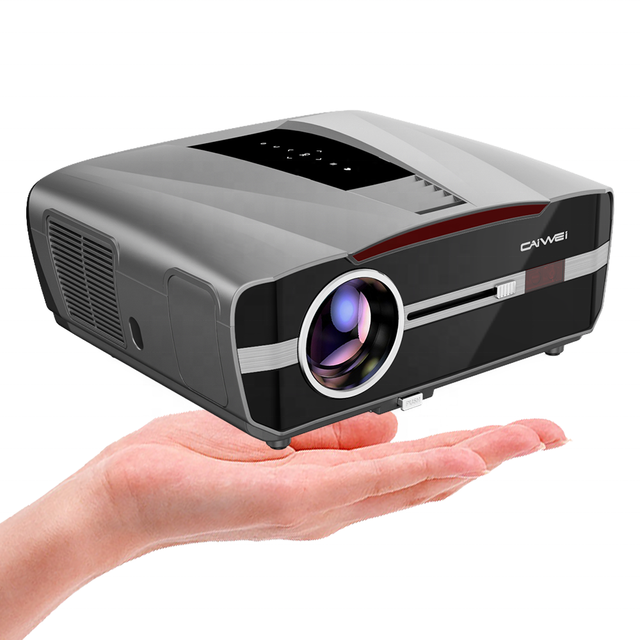New Android 11 4K LED LCD Projector with Smart Features for Phone/PC Portable Home Theater Cinema