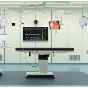 Table d'opération électrique Comen WE1/WE2, table de bloc opératoire médical et chirurgical - Product Image 6