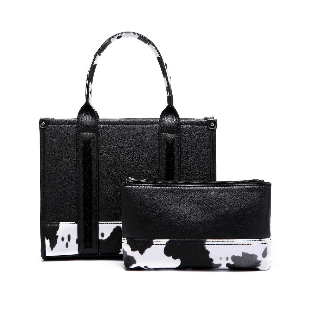 PG5019 Small Black + Clutch Bag