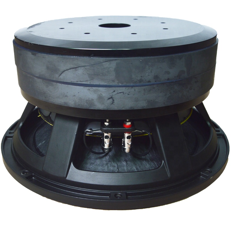 12-дюймовый динамик Soubwoofer 1200WRMS, громкоговоритель, бумажный конус для профессиональных соревнований