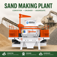 Concasseur à percussion modèle VSI1263, adapté au concassage et au façonnage, machine à sable à haut rendement pour la production d'agrégats de sable et de gravier