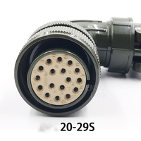Connecteur à baïonnette pour fibre optique, étanche, pour aviation, avec servomoteur à verrouillage, 22-22 20-18, pour Fanuc Mitsubishi