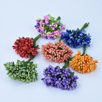 DIY Künstliche Kleine Beeren Gypsophila Hochzeits-Tischdekoration & Süßigkeitenbox-Zubehör Papierblumen für Heimdekoration China Großhandel