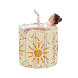 Pliage rapide, rangement facile Baignoire design pliable Motif personnalisable Baignoire en plastique matériau épaissi - Product Image 1