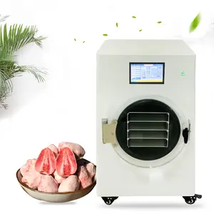 Bán Hot công nghiệp lyophilizer chân không mini đóng băng máy sấy cho thực phẩm nhà đóng băng Máy sấy với miễn phí quay bơm chân không