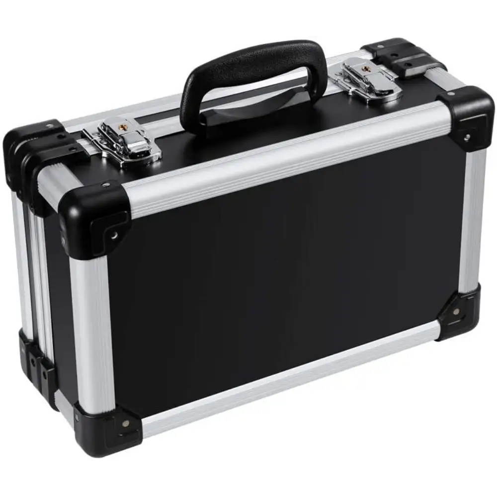 Custom hard Aluminum Tool Case Storage Briefcase With Foam padding For Equipment Carrying Case