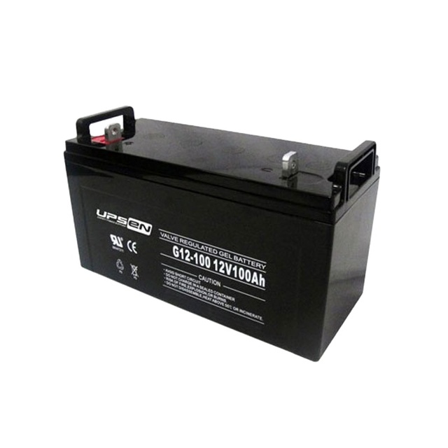 Wholesale Price UPSEN 12V 100AH Sealed Gel Deep Cycle Battery for Uninterruptible Power Supplies with 2000 Cycle Life