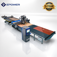 Router CNC 2030 alat otomatis pengganti tahan lama Syntec mesin pertukangan Cina menampilkan ATC pemuatan/pembongkaran