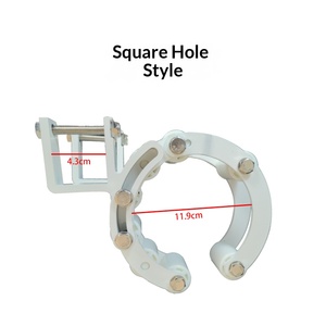 Buitenzonwering van aluminium, wit, handmatig, kleur verstelbaar, 10 inch, binnen/buiten zonwering met reserveonderdelen - Product Image 2