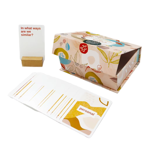 Boîte rigide <span class=keywords><strong>de</strong></span> luxe, finition mate douce au toucher, fabricant <span class=keywords><strong>de</strong></span> jeux <span class=keywords><strong>de</strong></span> cartes oracle personnalisés, guide, cartes oracle personnalisées - Product Image 1