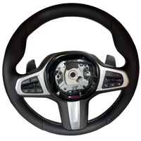 Volant en cuir noir M Performance pour BMW G20 G30 G21 G01 G06 G05 G80 G81 G90 G12 G82 G11 X3 X4 M6 M3 M2 M4