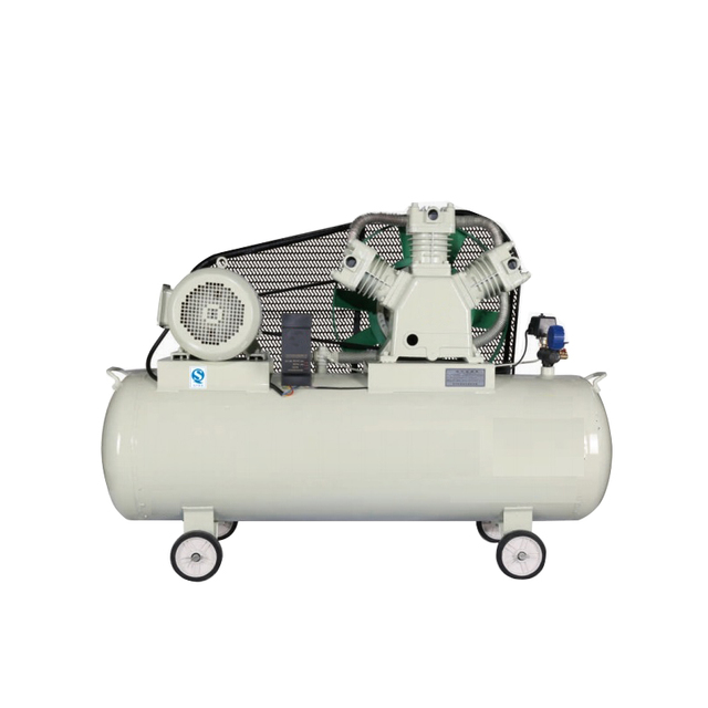 Compressor Low Pressure 0.8Mpa 8bar  3 Cylinder Piston Belt Driven Movable Air Compressor Industrial Compressors