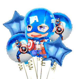New <strong>Marvel</strong> Spiderman Aluminum Film Balloon Set for Birthday <strong>Party</strong> <strong>Decoration</strong> Balloons - Product Image 6