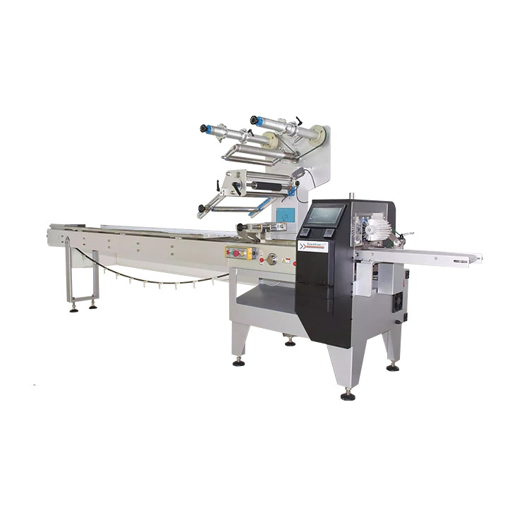 Pleine Servo-contrôle Automatique de type oreiller guimauve bonbons emballage machine
