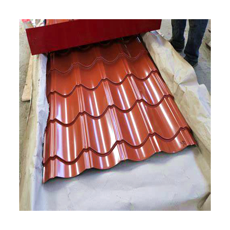 Высококачественный оцинкованный Гофрированный стальной металлический лист, сборный дом, дешевая цена