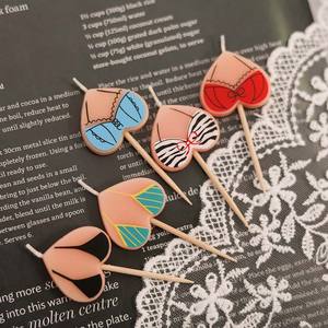 เทียนวันเกิดทรงศิลปะแบ<span class=keywords><strong>บ</strong></span>ไร้ควันเทียนแฟนซีบิกินี่สไตล์ใหม่ - Product Image 5