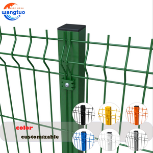 Panneaux <span class=keywords><strong>de</strong></span> clôture <span class=keywords><strong>de</strong></span> jardin en treillis soudé galvanisé 3D avec poteaux et portails, accessoires inclus - Product Image 2