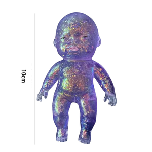 Nuevo Juguete Antiestrés de Moda, Muñeco de TPR Suave y Elástico con Purpurina, Regalo de Cumpleaños Clásico - Product Image 3