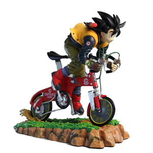 2024 GK Box moda juguetes de moda Son <span class=keywords><strong>Goku</strong></span> ciclismo bicicleta motocicleta <span class=keywords><strong>Goku</strong></span> modelo de plástico DBZ figura anime figura Super Saiyan figura - Product Image 6