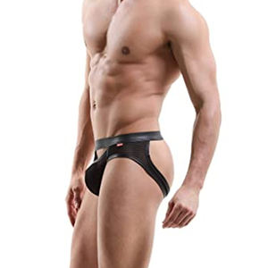 Vente chaude Érotique Hommes Jockstraps Couleur Personnalisée En Vrac Sexy Sous-Vêtements Plus La Taille 2XS-6XL Grande Poche Respirant Tricoté Couleur Personnalisée - Product Image 1