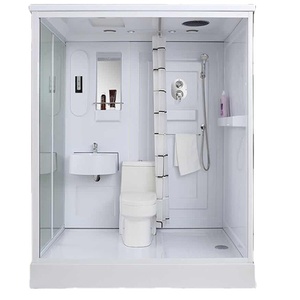 Unidad de Ducha Todo en Uno de Diseño Simple para Hotel, Módulos de Baño Prefabricados Completos - Product Image 1