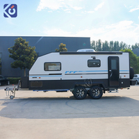 CAMPTRL Nouveau modèle de camping-car, caravane familiale, remorque de camping avec équipements de vie complets, véhicule écologique