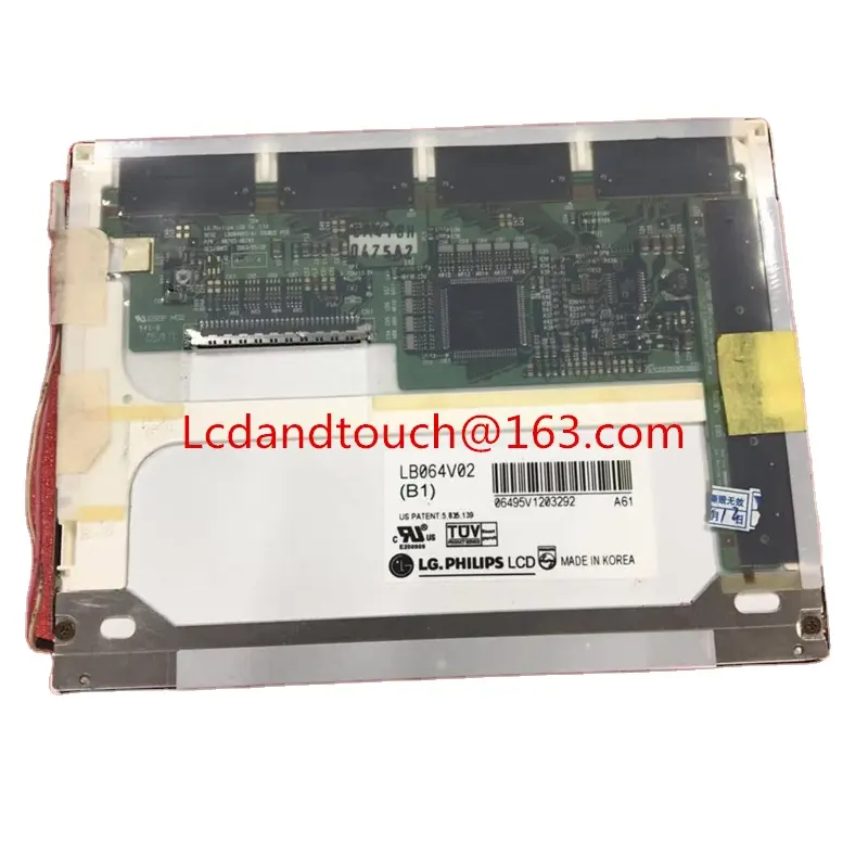 Panel tampilan LCD TFT 6.4 inci 640*480 VGA asli LB064V02-B1 B1 (B1)