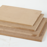 Panneau de bois MDF 3 mm 1/8x12x20 pouces, 10 paquets de panneaux de fibres de densité moyenne, particules de contreplaqué, panneaux de panneaux d'aggloméré