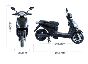 CKD SKD 12 pouces moto électrique haute vitesse 1100/1300W 60 km/h vitesse cyclomoteur électrique Scooter à vendre - Product Image 4