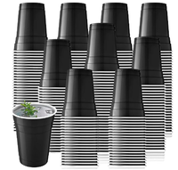 Gobelets en plastique jetables rouges en PP écologiques et durables de 16 oz, couleurs personnalisées, directement de l'usine, pour fêtes d'anniversaire, mariages, échantillons gratuits