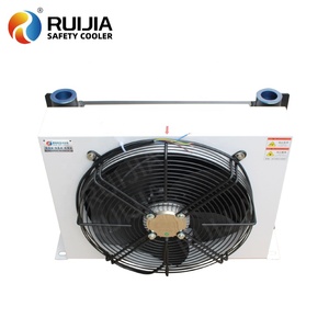 Factory New Loader Aluminum Heat Exchanger with 24V Fan, Suitable for Komatsu and Hitachi Excavator Hydraulic Oil Coolers - Product Image 5