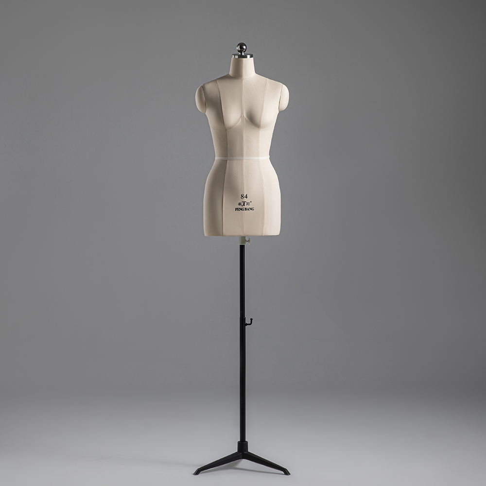 cuerpo beige con base de trípode
