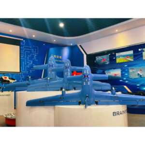 VTOL โดรนบรรทุกสินค้าแบบมืออาชีพ, โดรนนักดับเพลิงรักษาความปลอดภัยการขนส่งทางไกลไม่มีกล้อง - Product Image 3