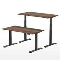 Nouveau design Table de bureau à double moteur réglable ergonomique Smart Stand Up Desk électrique cadre de bureau debout réglable en hauteur