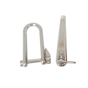 Wudi Yongjia Clip de serrage à clé en acier inoxydable 316, 10 mm métrique, poli miroir, pour câbles métalliques industriels - Product Image 4