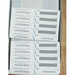 <span class=keywords><strong>Carte</strong></span> <span class=keywords><strong>prépayée</strong></span> rechargeable multi-PINS 4 en 1 avec impression offset personnalisée, numéro de série à gratter, <span class=keywords><strong>carte</strong></span> d'appel avec sac OPP - Product Image 3