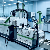 Chaîne de production de granulation et de recyclage de films tissés PP/PE LVDAO avec moteur PLC, roulement, anneau d'eau et découpe à chaud