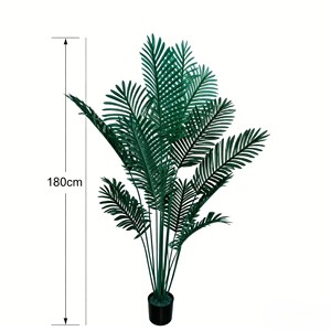 Adjustable <b>artificial</b> sunflower foliage set with detachable broad leaves for DIY wreath & bouquet filler - Product Image 2