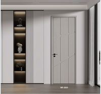 Portes intérieures en PVC WPC de haute qualité aux designs modernes