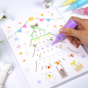 Set di Giocattoli Creativi Fai-da-Te per Arte a Raschiatura - <span class=keywords><strong>Albero</strong></span> di Natale per Bambini, Materiale Cartaceo Unisex - Product Image 5