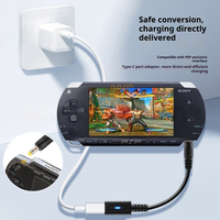 Adaptateur de chargeur PD USB-C vers PSP 1000 2000 3000, câble adaptateur de charge rapide PD haute vitesse de 10 cm