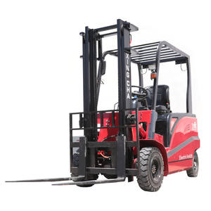 Carretilla elevadora eléctrica con batería de 48V y 60V, carretilla elevadora apiladora de 2 toneladas pequeña con cambio lateral para uso en restaurante - Product Image 1