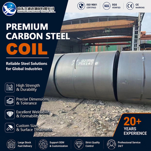 Uncoiling SPHD SPHE Hot Rolled Precision 50mm 1219mm Welding GB T700 Carbon Steel Coil for Pipe Manufacturing - Product Image 1