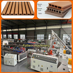 Ngoài trời PP PE WPC PVC hàng rào decking hồ sơ máy đùn cho gỗ nhựa sàn khung tường Bảng điều khiển trang trí Hội Đồng Quản Trị - Product Image 4