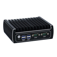 Miniordenador Iwill N13-L2 de bajo costo con doble Ethernet, 12V, sin ventilador, I3