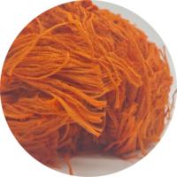 Fibre de polyimide (PI) 1,67 dtex 51 mm, teinture en masse orange