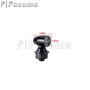 ชุดไฟเลี้ยวสีเหลืองอำพัน LED ขนาดเล็ก4ชิ้น12โวลต์ชุดไฟเบรกสีแดงสายไฟ2/4สำหรับฮอนด้าซูซูกิคาวาซากิฮาร์เล่ย์อเนกประสงค์ - Product Image 6